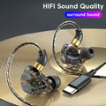 USB-C GAMING EARPHONES WITH MIC